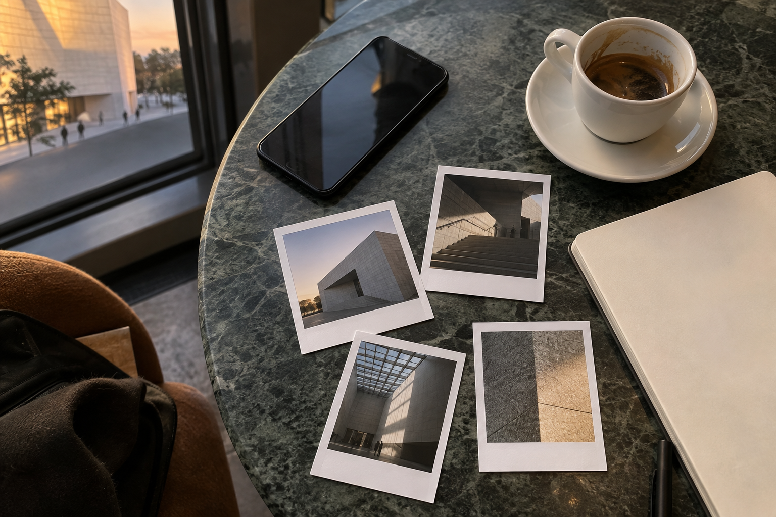 AI-generated editorial photograph · A small sequence ready to organise.